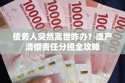 北京债务人突然离世咋办？遗产清偿责任分担全攻略