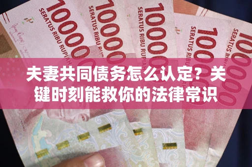 北京夫妻共同债务怎么认定？关键时刻能救你的法律常识