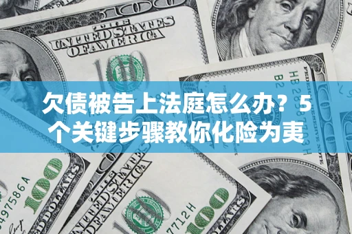 北京欠债被告上法庭怎么办？5个关键步骤教你化险为夷